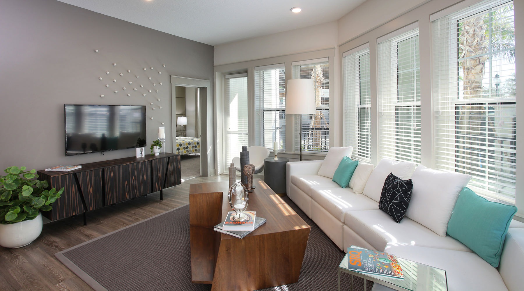 Coastal Modern Meets Vibrant City Living 10-14' lofty ceilings and expansive windows